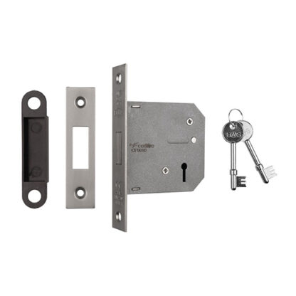 EuroSpec LDE5330SN Lever Deadlock 76mm (LEAD TIME: 2-3 DAYS)