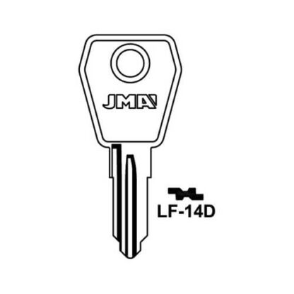 JMA LF-14D Cylinder Key Blank - Image 3