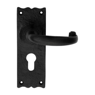 Carlisle Brass LF5501Y Traditional Lever on Euro Lock Backplate (LEAD TIME: 2-3 DAYS)