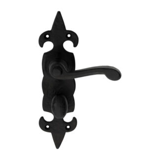Carlisle Brass LF5506 Fleur de lys' Lever on WC Backplate (LEAD TIME: 2-3 DAYS)