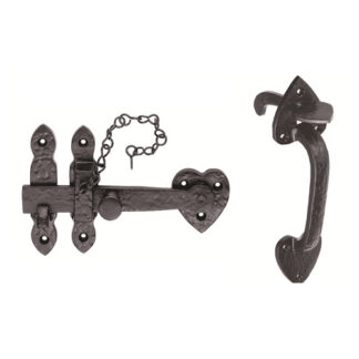 Carlisle Brass LF5535 Black Antique Thumb Latch Set (LEAD TIME: 2-3 DAYS)