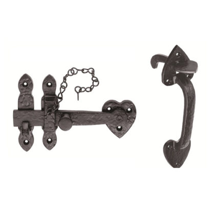 Carlisle Brass LF5535 Black Antique Thumb Latch Set (LEAD TIME: 2-3 DAYS)