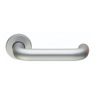 EuroSpec LRS4001SAA Safety Lever on Sprung Rose  (LEAD TIME: 2-3 DAYS)