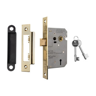EuroSpec LSE5325EB Contract 3 Lever Sashlock 64mm (LEAD TIME: 2-3 DAYS)