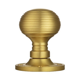 Manital M1001SB Queen Anne Mortice Knob (LEAD TIME: 2-3 DAYS)