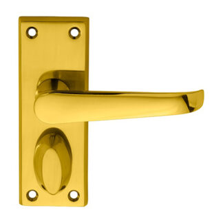 Carlisle Brass M31WC Victorian Lever on Privacy Backplate (LEAD TIME: 2-3 DAYS)