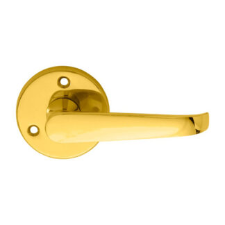 Carlisle Brass M32 Victorian Lever on Round Rose  (LEAD TIME: 2-3 DAYS)