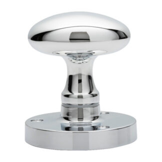 Carlisle Brass M34CP Oval Mortice Knob (LEAD TIME: 2-3 DAYS)
