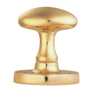 Victorian Half Sprung Oval Mortice Knob
