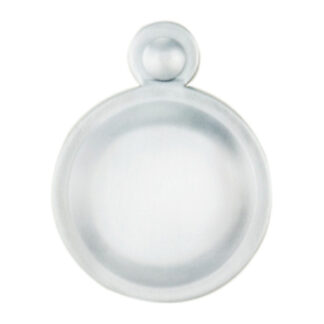 Carlisle Brass M42SC Covered Escutcheon Satin Chrome (LEAD TIME: 2-3 DAYS)