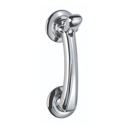 Carlisle Brass M43CP Door Knocker on Rose (LEAD TIME: 2-3 DAYS)