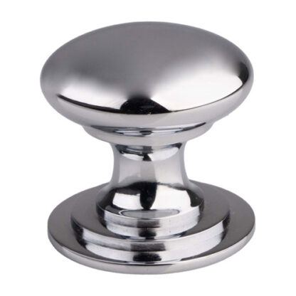Carlisle Brass M47DCP Victorian Cupboard Knob 42mm Polished Chrome (LEAD TIME: 2-3 DAYS) - Image 2