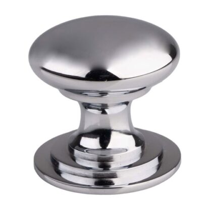 Carlisle Brass M47DCP Victorian Cupboard Knob 42mm Polished Chrome (LEAD TIME: 2-3 DAYS) - Image 4