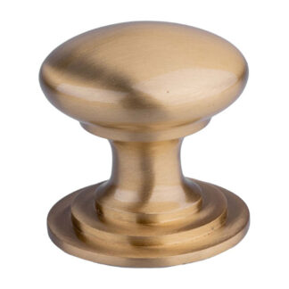 Carlisle Brass M47DSB Victorian Cupboard Knob  42mm (LEAD TIME: 2-3 DAYS)