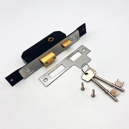 Willenhall M5 Non British Standard 5 Lever 2" Cranked 19mm Extended Forend Mortice Sashlock - Image 2