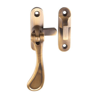 Carlisle Brass M73AB Casement Fastener Reversible Antique Brass (LEAD TIME: 2-3 DAYS)