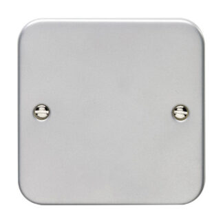 Eurolite MC1B Eurolite Utility Single Blank Plate - Grey (LEAD TIME: 2-3 DAYS)