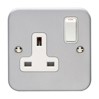 Eurolite MC1SOW Eurolite Utility 1 Gang Socket - Grey (LEAD TIME: 2-3 DAYS)