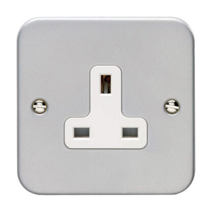 Eurolite MC1USOW Eurolite Utility 1 Gang Unswitched Socket - Grey (LEAD TIME: 2-3 DAYS)