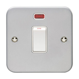 Eurolite MC20ASWNW Eurolite Utility 20Amp Switch With Neon Indicator - Grey (LEAD TIME: 2-3 DAYS)