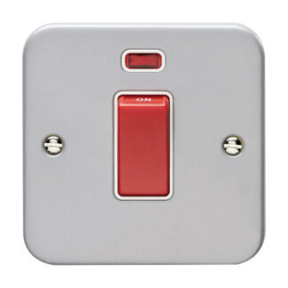 Eurolite MC45ASWNSW Eurolite Utility 45Amp Switch With Neon Indicator - Grey (LEAD TIME: 2-3 DAYS)