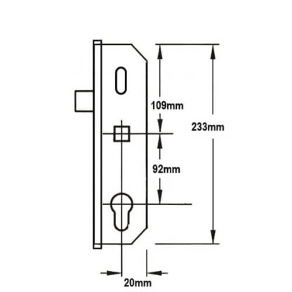 Mila 4500 Copy Multipoint Gearbox - Latch Only Version - Lift Lever - Image 2