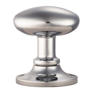 Carlisle Brass MK001CP Oval Mortice Knob (LEAD TIME: 2-3 DAYS)