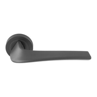 Manital MS5ANT Manital Master lever on round rose - Anthracite (LEAD TIME: 2-3 DAYS)