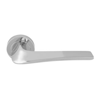 Manital MS5CP Manital Master lever on round rose - Polished Chrome (LEAD TIME: 2-3 DAYS)