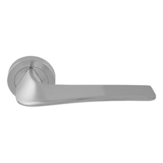 Manital MS5SC Manital Master lever on round rose - Satin Chrome (LEAD TIME: 2-3 DAYS)