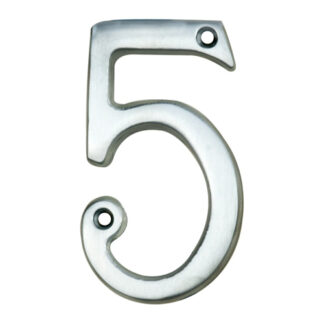 Carlisle Brass N5SC Numerals (0-9) Number 5 (LEAD TIME: 2-3 DAYS)