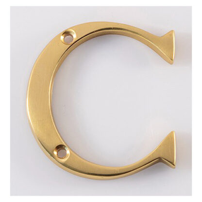 Carlisle Brass NC Letter C (LEAD TIME: 2-3 DAYS)