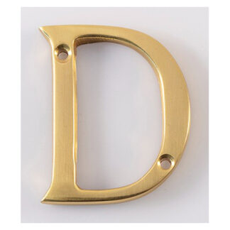 Carlisle Brass ND Letter D (LEAD TIME: 2-3 DAYS)