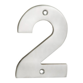 EuroSpec NUM10102SSS Numerals Number 2 (LEAD TIME: 2-3 DAYS)