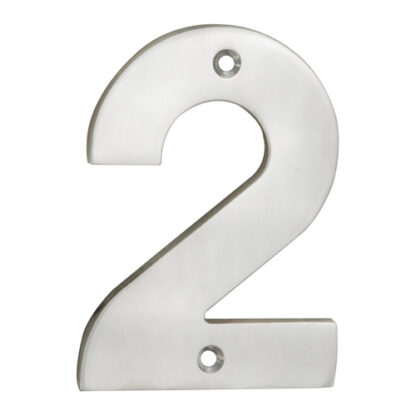 EuroSpec NUM10102SSS Numerals Number 2 (LEAD TIME: 2-3 DAYS)