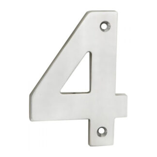 EuroSpec NUM10104SSS Numerals Number 4 (LEAD TIME: 2-3 DAYS)