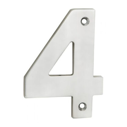 EuroSpec NUM10104SSS Numerals Number 4 (LEAD TIME: 2-3 DAYS)
