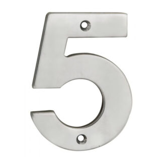 EuroSpec NUM10105SSS Numerals Number 5  (LEAD TIME: 2-3 DAYS)