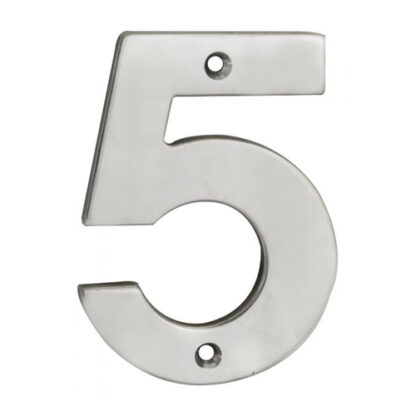 EuroSpec NUM10105SSS Numerals Number 5  (LEAD TIME: 2-3 DAYS)