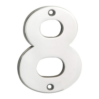 EuroSpec NUM10108BSS Numerals Number 8  (LEAD TIME: 2-3 DAYS)