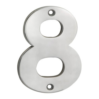 EuroSpec NUM10108SSS Numerals Number 8  (LEAD TIME: 2-3 DAYS)