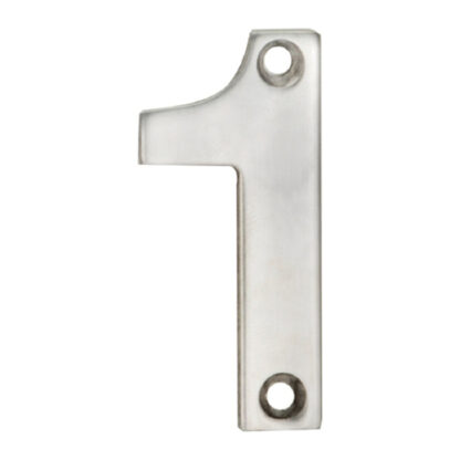 EuroSpec NUM10501SSS Numerals Number 1  (LEAD TIME: 2-3 DAYS)