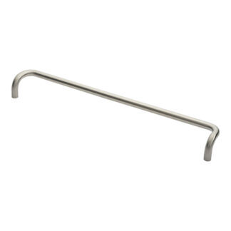 EuroSpec PAC1600SSS 19mm Cranked Pull Handle 600mm Centres (LEAD TIME: 2-3 DAYS)