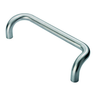 EuroSpec PBC1300SSS 25mm Cranked Pull Handle 300mm Centres (LEAD TIME: 2-3 DAYS)