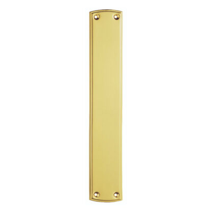 Carlisle Brass PF107 Ornate Finger Plate (LEAD TIME: 2-3 DAYS)