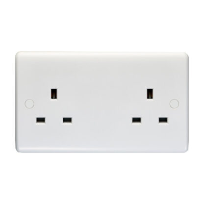 Eurolite PL4040 2 Gang Unswitched Socket (LEAD TIME: 2-3 DAYS)
