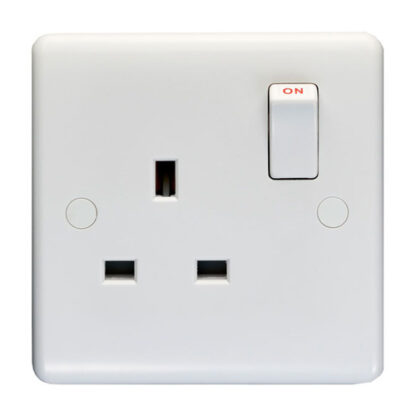 Eurolite PL4090 1 Gang Switched Socket Double Poled (LEAD TIME: 2-3 DAYS)