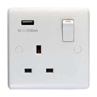 Eurolite PL4610 1 Gang USB Socket (LEAD TIME: 2-3 DAYS)