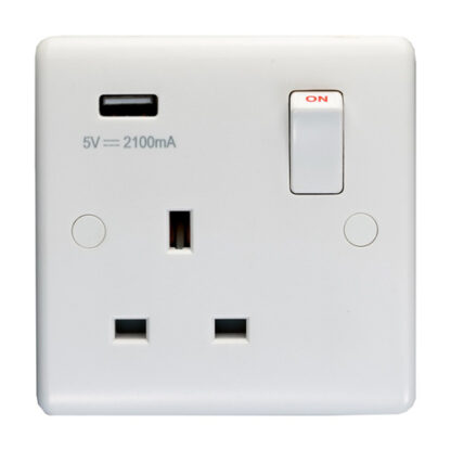 Eurolite PL4610 1 Gang USB Socket (LEAD TIME: 2-3 DAYS)