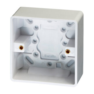 Eurolite PL8012 Pattress Box (LEAD TIME: 2-3 DAYS)
